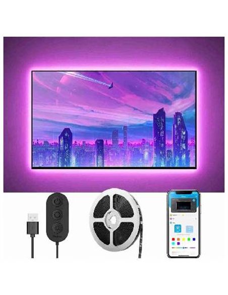 Banda de lumina TV GOVEE RGB TV Backlight (40”-60”)