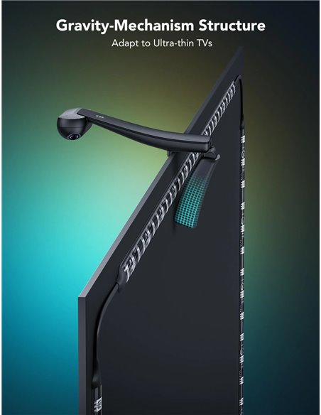 GOVEE RGBIC Envisual TV Backlight T2 with Dual Cameras (55”-65”)