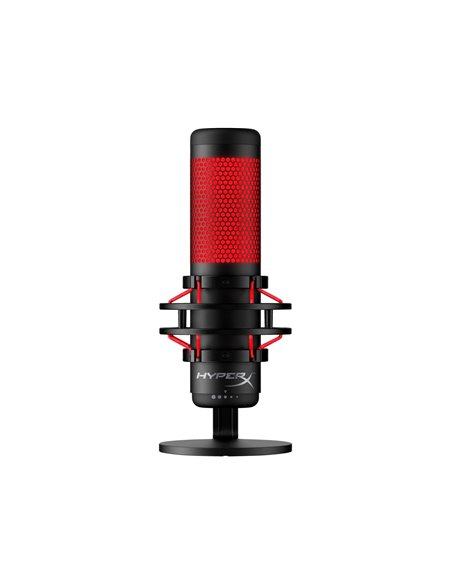 Microfon pentru streaming HyperX QuadCast 2 S, Black/Red, [9A273AA]