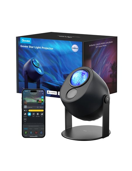 Proiector de lumina GOVEE Star Light Projector, 18 White Noise Options