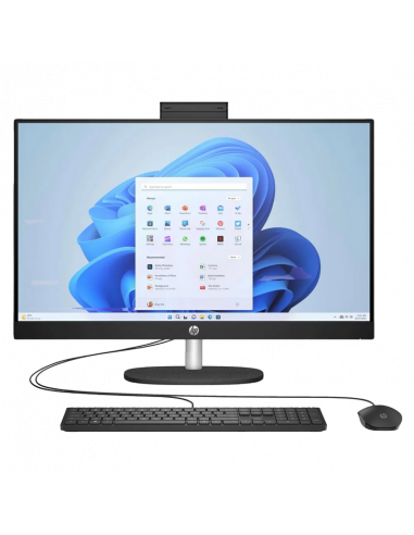 Моноблок HP 27-cr0037ci, 27", Intel Core i3-1315U, 8Гб/512Гб, FreeDOS, Чёрный