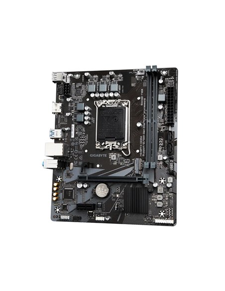 Материнская плата Gigabyte H610M K DDR4, LGA1700, Intel H610, Micro-ATX