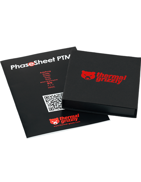 Термопрокладка Thermal Grizzly PhaseSheet PTM, 50х40мм, Серый
