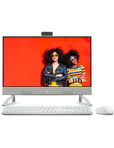 Моноблок DELL Inspiron 5410, 23,8", Intel Core i3-1215U, 8Гб/256Гб, Windows 11 Home, Pearl White