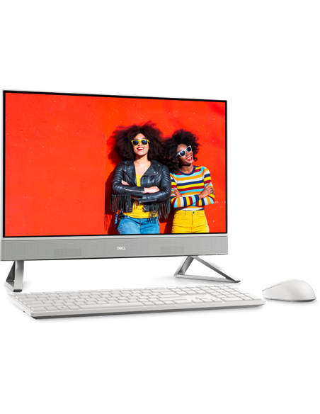 Моноблок DELL Inspiron 5410, 23,8", Intel Core i3-1215U, 8Гб/256Гб, Windows 11 Home, Pearl White