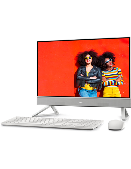 Computer All-in-One DELL Inspiron 5410, 23,8", Intel Core i3-1215U, 8GB/256GB, Windows 11 Home, Pearl White