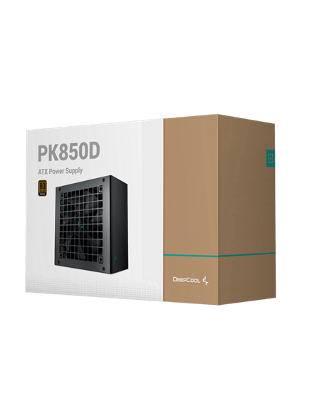 Блок питания для компьютеров Deepcool PK850D, 850Вт, ATX, Немодульный