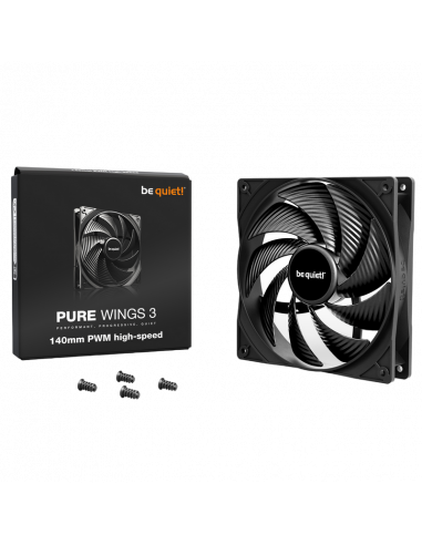Ventilator PC be quiet! Pure Wings 3 PWM High-speed, 140 mm