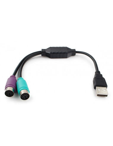 USB-адаптер Cablexpert UAPS12-BK, Чёрный