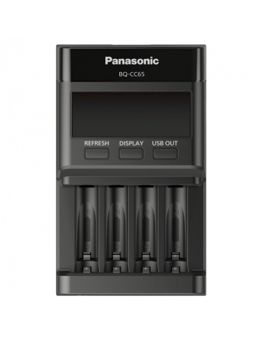 Зарядное устройство Panasonic BQ-CC65E, Чёрный