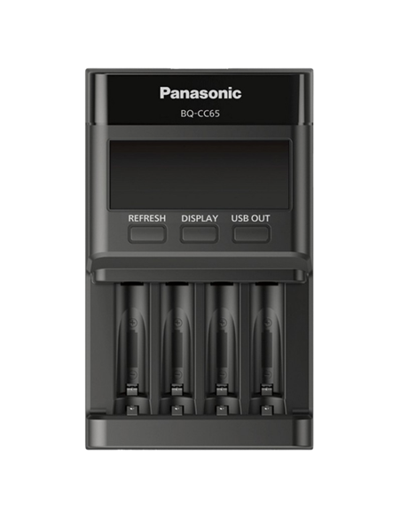 Зарядное устройство Panasonic BQ-CC65E, Чёрный