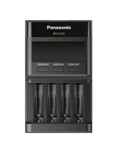 Зарядное устройство Panasonic BQ-CC65E, Чёрный