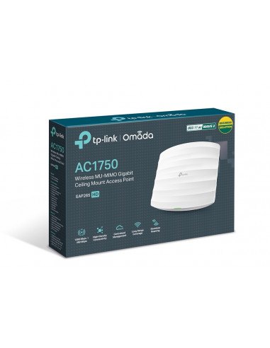 Punct de acces fără fir TP-LINK EAP265 HD, 450 Mbps, 1300 Mbps, Alb