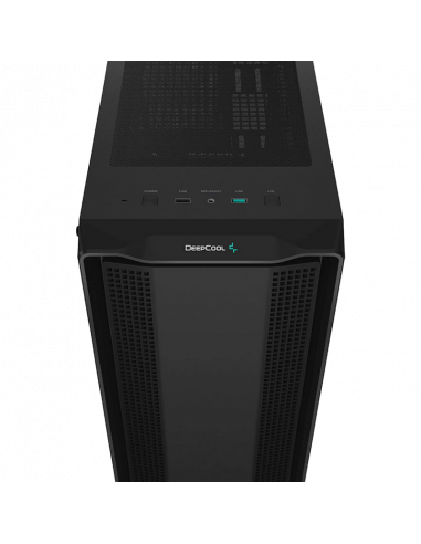 Carcasă PC Deepcool CC560 Limited V2, Midi-Tower, Fără PSU, Negru