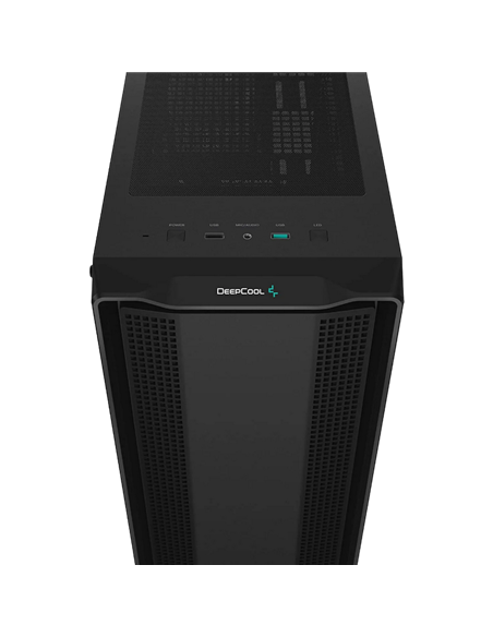 Carcasă PC Deepcool CC560 Limited V2, Midi-Tower, Fără PSU, Negru
