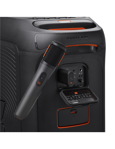 Microfon vocal JBL PartyBox Wireless Microphones, Fără fir, Negru Microfon vocal JBL PartyBox Wireless Microphones, Fără fir, Negru