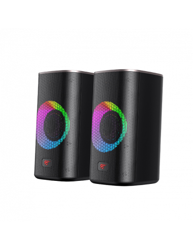 Компьютерные колонки 2.0 Стерео Havit SK212, Чёрный