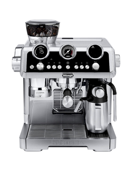 Кофеварка рожковая DeLonghi EC 9865.M, 1450Вт, Нержавеющая сталь