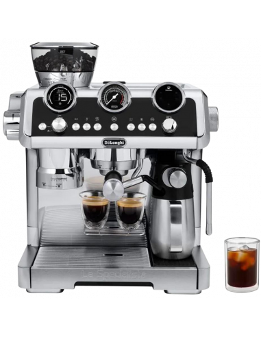 Cafetiera manuala DeLonghi EC 9865.M, 1450W, Oțel inoxidabil