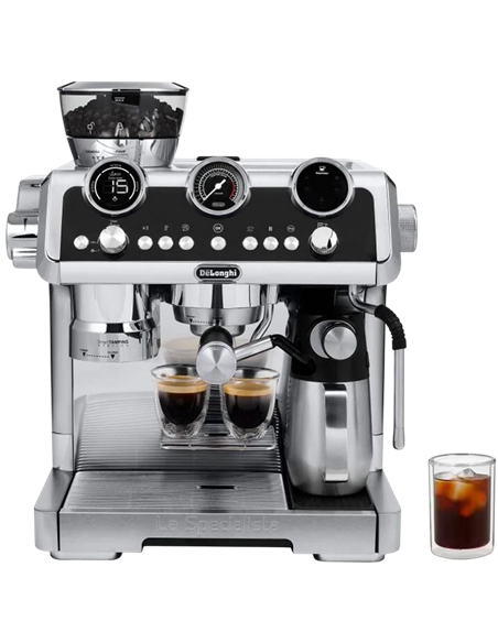 Cafetiera manuala DeLonghi EC 9865.M, 1450W, Oțel inoxidabil