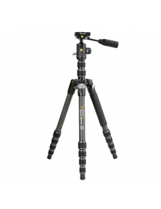 Trepied/Monopod Vanguard VEO3T 265HCBP, Cap video/Cap trepied de minge, Negru