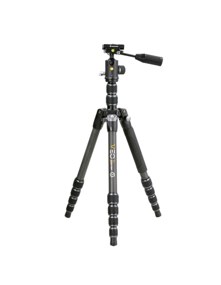 Trepied/Monopod Vanguard VEO3T 265HCBP, Cap video/Cap trepied de minge, Negru