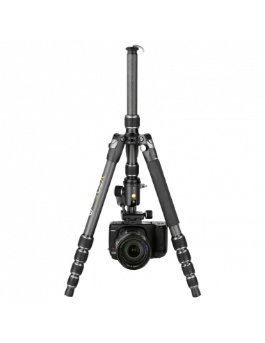 Trepied/Monopod Vanguard VEO3T 265HCBP, Cap video/Cap trepied de minge, Negru
