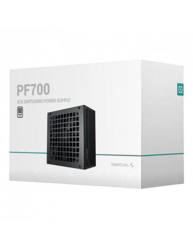 Блок питания для компьютеров Deepcool PF700, 700Вт, ATX, Немодульный