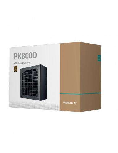 Блок питания для компьютеров Deepcool PK800D, 800Вт, ATX, Немодульный
