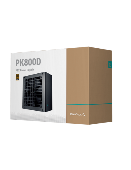 Блок питания для компьютеров Deepcool PK800D, 800Вт, ATX, Немодульный