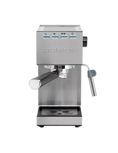 Cafetiera manuala Polaris PCM1542E, 1350W, Oțel inoxidabil