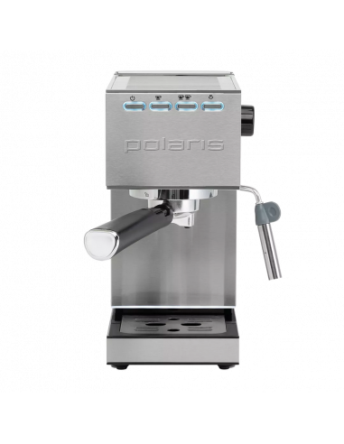 Cafetiera manuala Polaris PCM1542E, 1350W, Oțel inoxidabil