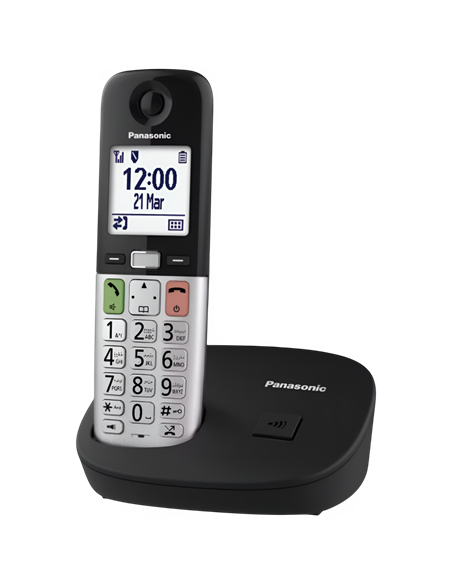 Telefon DECT Panasonic KX-TGU410UCB, Negru | Argintiu