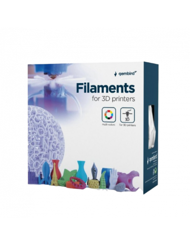 Нить для 3D-принтера Gembird 3DP-ABS3-01-BR, ABS, Коричневый , 3.0 mm, 1 кг