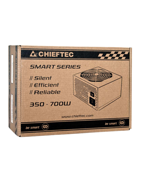 Блок питания для компьютеров Chieftec GPS-700A8, 700Вт, ATX, Немодульный