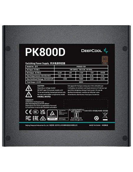 Sursă Alimentare PC Deepcool PK800D, 800W, ATX