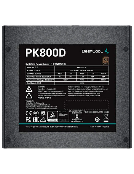 Sursă Alimentare PC Deepcool PK800D, 800W, ATX