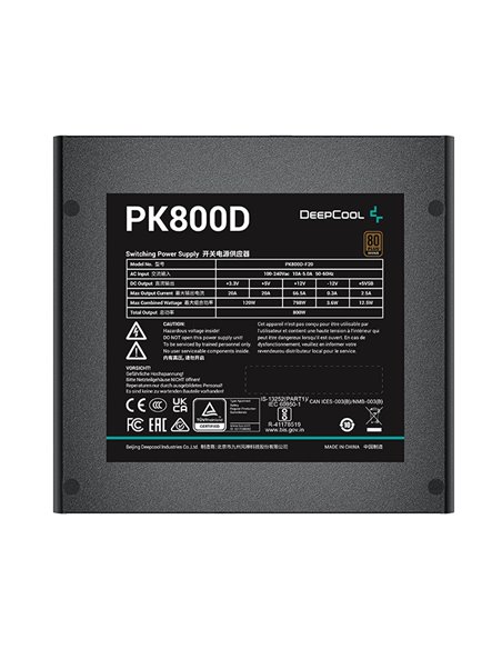 Sursă Alimentare PC Deepcool PK800D, 800W, ATX