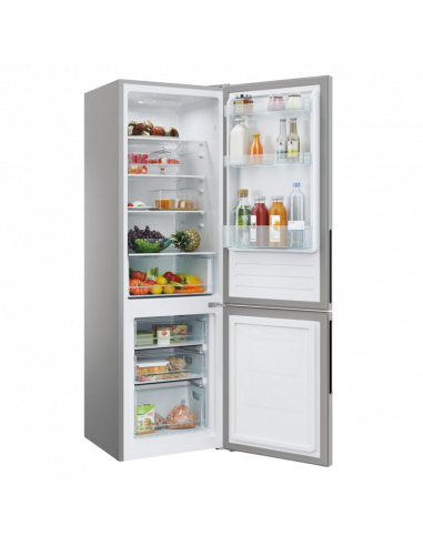 Frigider Candy CCT3L517ES, Argintiu