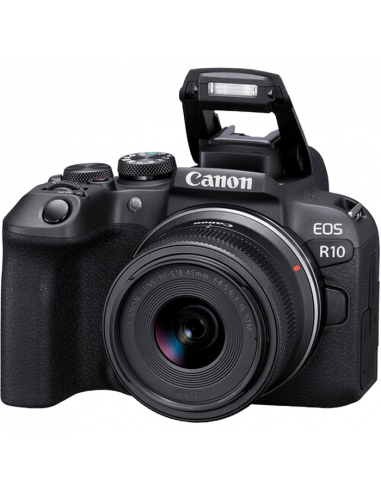 Aparat Foto Mirrorless Canon EOS R10 & RF-S 18-45mm f/4.5-6.3 IS STM KIT