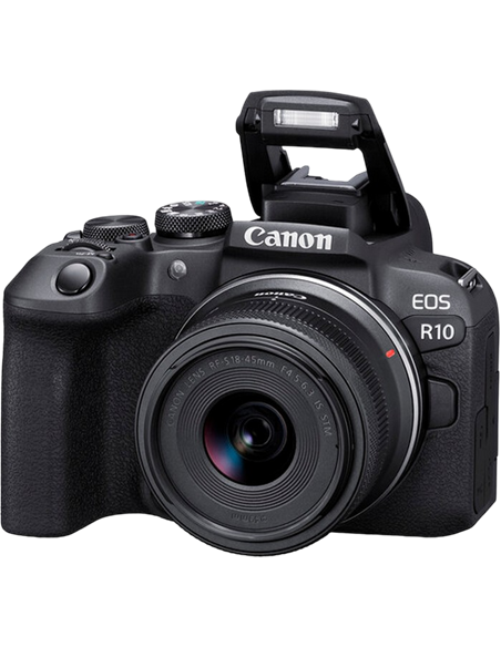 Aparat Foto Mirrorless Canon EOS R10 & RF-S 18-45mm f/4.5-6.3 IS STM KIT