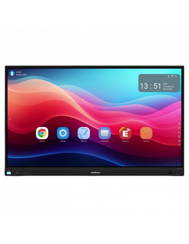 Afișaj interactiv StarBoard IFPD-YL6X-PRO-86, Negru