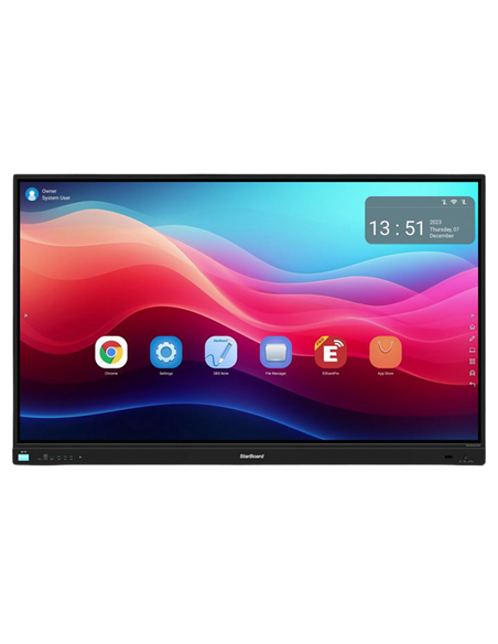 Afișaj interactiv StarBoard IFPD-YL6X-PRO-86, Negru