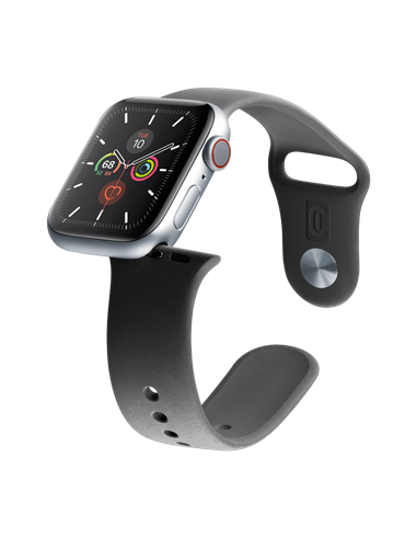 Curea pentru ceas Cellularline Urban Band, Silicon, Negru