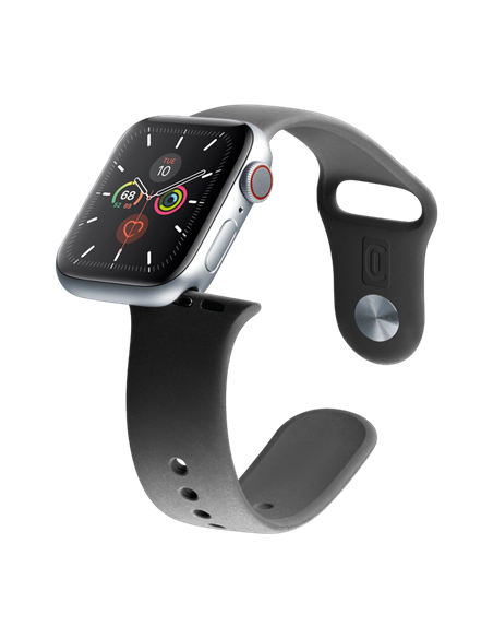 Curea pentru ceas Cellularline Urban Band, Silicon, Negru