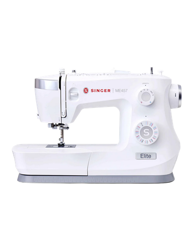 Mașină de cusut Singer Elite ME457, Alb