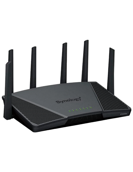 Router fără fir SYNOLOGY RT6600ax, Negru