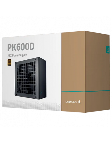 Блок питания для компьютеров Deepcool PK600D, 600Вт, ATX, Немодульный