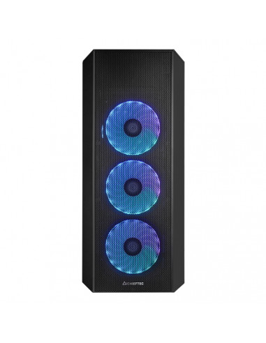 Компьютерный корпус Chieftec GL-04B-OP, Midi-Tower, ATX, Чёрный