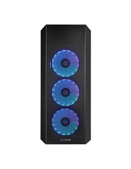 Компьютерный корпус Chieftec GL-04B-OP, Midi-Tower, ATX, Чёрный Компьютерный корпус Chieftec GL-04B-OP, Midi-Tower, ATX, Чёрный